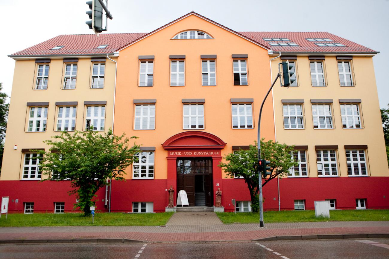 Hauptgebäude der Musik- und Kunstschule Schwedt/Oder