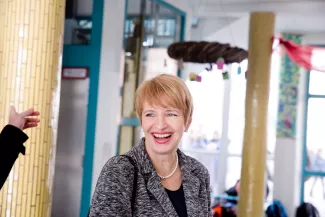 Bild von Ministerin Münch