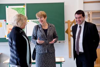 Bild zu Ministerin Münch in Brandenburg an der Havel