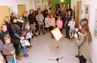 Ausstellungseröffnung an der Musik- und Kunstschule "Johann Abraham Peter Schulz" Schwedt 