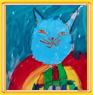 Blaue Katze Ausstellung