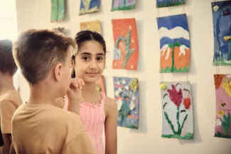 Klasse:Kunst Ausstellung "Phantasie & Weltenwunder"