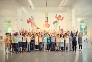 Klasse:Kunst Ausstellung "Phantasie & Weltenwunder"