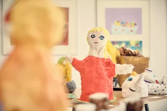 Klasse:Kunst Ausstellung "Phantasie & Weltenwunder"