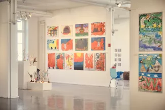 Klasse:Kunst Ausstellung "Phantasie & Weltenwunder"
