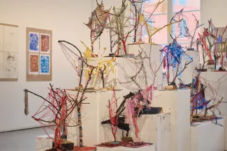 Klasse:Kunst Ausstellung "Abtauchen" @T.Stadler