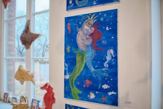 Klasse:Kunst Ausstellung "Abtauchen" @T.Stadler