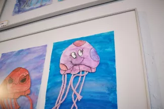 Klasse:Kunst Ausstellung "Abtauchen" @T.Stadler