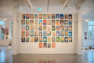 Klasse:Kunst Ausstellung "Abtauchen" @T.Stadler